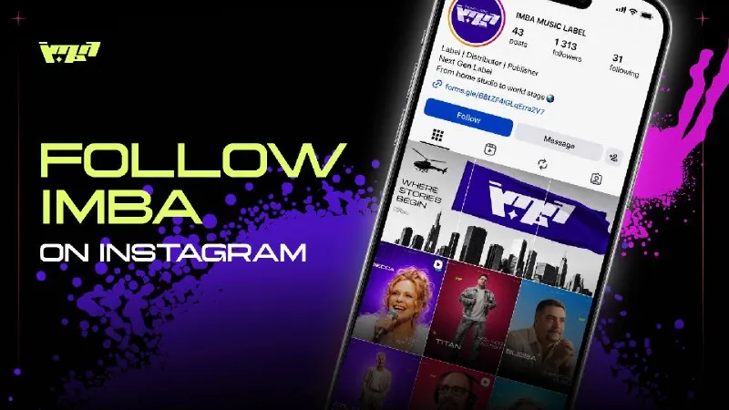 IMBA Music en Instagram — artistas del sello